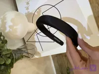 تل مو ساتن مشکی
