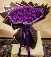 دسته گل بزرگ 35شاخه فول شاین