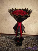 دسته گل ۵۰ شاخه مصنوعی بلند (پایه دار)