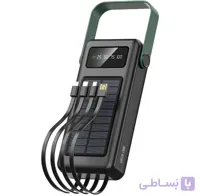 پاوربانک خورشیدی گرین لاین مدل Solar Max | ظرفیت ۳۰٬۰۰۰ میلی‌آمپرساعت