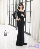 پیراهن ماکسی مجلسی مدل مرسده - ترنم 405