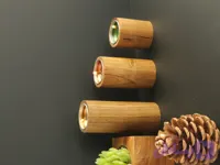 شمعدان چوبی مدرن