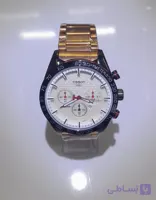 ساعت مچی مردانه TISSOT مدل PRS516 بند استیل رنگ رزگلد