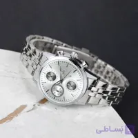 ساعت ست الگانس طرح کورنو بند استیل ضد آب