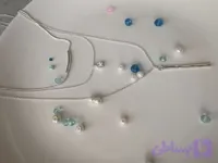 گردنبند سه لاین تک نگین