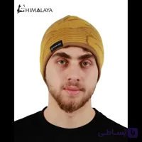 کلاه بافت داخل پلار طرح کوه هیمالیا
