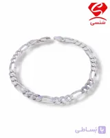 دستبند نقره مردانه کد13