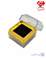 جعبه انگشتر کریستالی مربعی