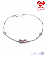 دستبند نقره دخترانه