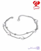 دستبند نقره مروارید