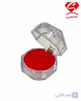 جا انگشتر کریستالی لولایی
