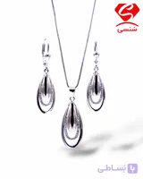ست نقره مدل گلرخ کد 271