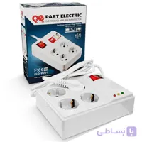 محافظ صوت و تصویر 4 خانه پارت با کابل 3 متری