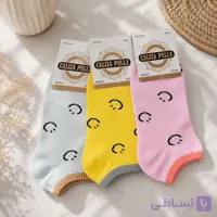 جوراب مچی طرح لبخند | نرم، راحت و مناسب استفاده روزانه