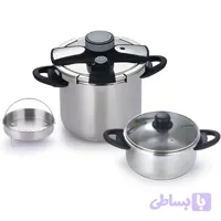 زودپز 2 قلوی تمام استیل ایفل مدل EL-3758 PC