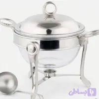 سوفله خوری وارمر دار گلدن کاپ مدل گرد با ملاقه