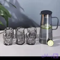 لیوان پیرکس دفرمه دودی