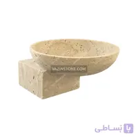 ظرف سرو سنگی تراورتینو