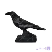 مجسمه سنگی کلاغ