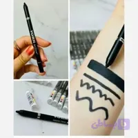 خط چشم مشکی ضد آب مشکی پررنگ پیگمنت بالا خط چشم شمعی کربن بلک ضدآب چشم