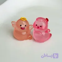 فینگیل دایناسور گوگولی خنگول توت فرنگی شب تاب روداشبوردی اورجینال پارداتی شبتاب کیوت فانتزی کوچک بند انگشتی