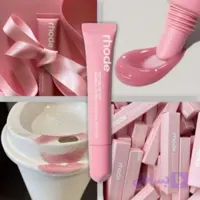 بالم لب لیپ اویل لیپگلاس رود rhode رژ مایع شیشه ای براق ویتامین لب ها فانتزی کیوت پینترستی رژ خیس کادو تولد هدیه