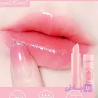 بالم لب هلویی پینترستی کیوت فانتزی صورتی مرطوب کننده لب ها رایحه هلو خوشبو مناسب کادو هدیه