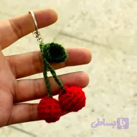 جاکلیدی جاسویچی گیلاس آلبالو مناسب اویز کیف برای کادو هدیه فانتری کیوت