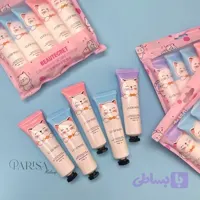 کرم آبرسان پیشی کیتی کرم دست شاداب کننده شفاف کننده نرم کننده مرطوب کننده آبرسان مینی کیفی 30 گرمی کوچک