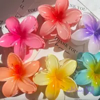 کیلیپس پلومریا گل فوق العاده شیک و لاکچری فانتزی دخترانه مجلسی گیره مو و کش مو کیوت اکسسوری گوگولی کیوت پینترستی