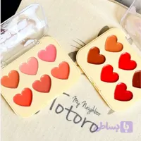 پالت رژ ماکارون سایه چشم رژگونه قلبی پینترستی فوق العاده نرم و روان و پر مواد پیگمنت عالی کیوت فانتزی