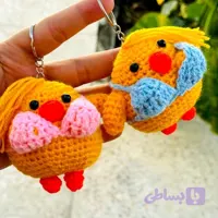 جوجه میمی دار و قمبولدار جوجه بی ادب بافتنی فانتزی گوگولی مناسب کادو هدیه