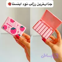 پک 6 عددی رژ لب توت فرنگی خوشبو با جلوه مات فانتزی کیوت دخترانه پینترستی
