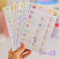 برچسب اسم فانتزی کیوت لوازم التحریری گوگولی طرحای کارتونی و بامزه