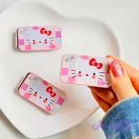 رژ گونه کیتی پیگمنت عالی مخملی قوطی فلزی ترند پینترستی طرح کیتی کشویی مسافرتی فانتزی کیوت