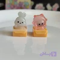 فینگیل ببعی خرگوشی کیوت شب تاب روداشبوردی اورجینال وارداتی فیگور شبتاب مینی فسقلی بند انگشتی کوچک