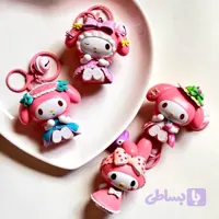 عروسک فیگور سیلیکونی اورجینال ملودی توت فرنگی کیوت فانتزی تولد کادو هدیه تزیین اتاق گیم وارداتی آویز دار جاکلیدی منگوله