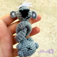 عروسک بافتنی گردن دراز مخصوص خابالوها کوالا فانتزی کیوت گوگولی مناسب دور فرمون ماشین بستن موها و اویز کیف