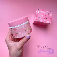 اسکراب هلو لایه بردار آنتی باکتریال و کنترل چربی پوست روشن کننده ضدلک ضدجوش ضد اکنه لایه بردار و جوانساز پوست