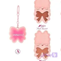رژگونه پروانه ای آویز مینی کیفی مسافرتی کیوت فانتزی مات مخملی رژ گونه سایه چشم و رژ چارم پروانه پرنسسی رویایی