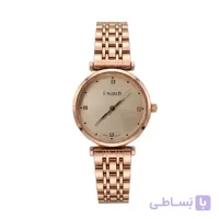 ساعت مچی زنانه آی واچ اورجینال ژاپن  رزگلد مدل 190228L