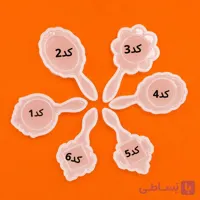 قالب آیینه دسته دار