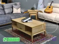 میز جلومبلی چوبی مدل لورنزو