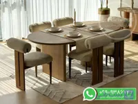 میز ناهار خوری مدرن جدید مدل بانی