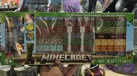 پک بلوک مگنتی ماینکرفت همراه مینی‌فیگور ۱۷۷ قطعه مدل Minecraft 3610