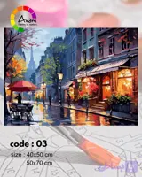 پک نقاشی با اعداد مدل معماری و شهر کد AV _ 003
