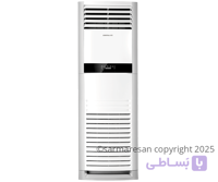 کولر گازی ایستاده جنرال آیس مدل GTRFSF-36HR2AFAW T3 ظرفیت ۳۶ هزار سرمایشی گرمایشی
