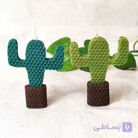 شمع مومی طرح کاکتوس سارموم