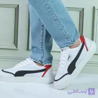 کفش کتانی اسپرت ونس مدل پوما دوردوخت سفید سایز 41 تا 44