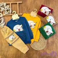 بلوز شلوار پسرانه ست پنبه دورس 4 تا 8 سال (کد 83137)